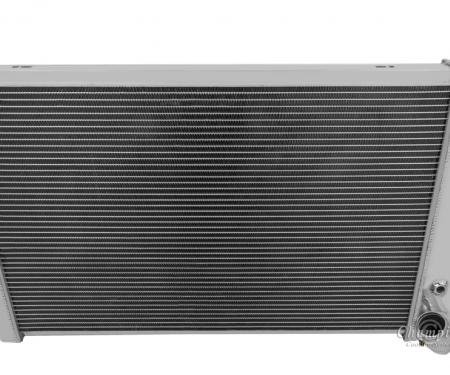 Champion Cooling 1969-1972 Chevrolet Corvette 3 Row All Aluminum Radiator Made With Aircraft Grade Aluminum CC1655