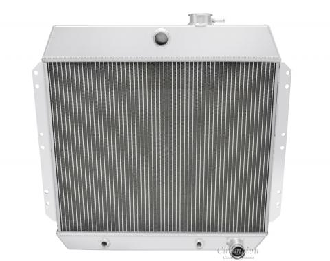Champion Cooling 2 Row All Aluminum Radiator Made With Aircraft Grade Aluminum EC4954-6