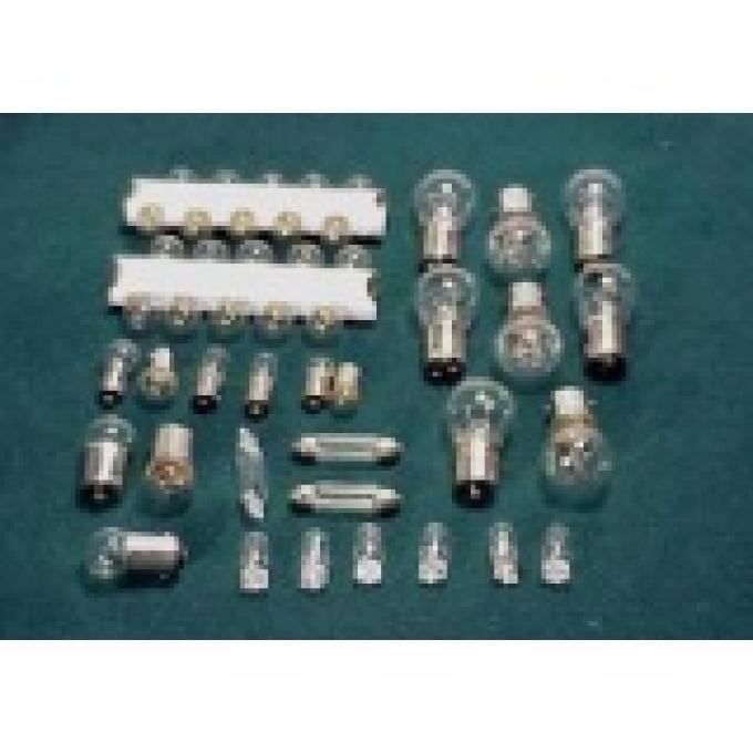 Corvette Light Bulb Kit, 47 Piece, 19741976