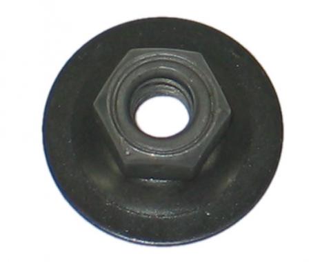 Corvette Door Glass Channel and Guide Roller Nut, 1969-1982