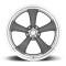 American Racing 22x9 VN215 Classic Torq Thrust II Gray/Machined 5x4.75 bolt 5.59" back 308158