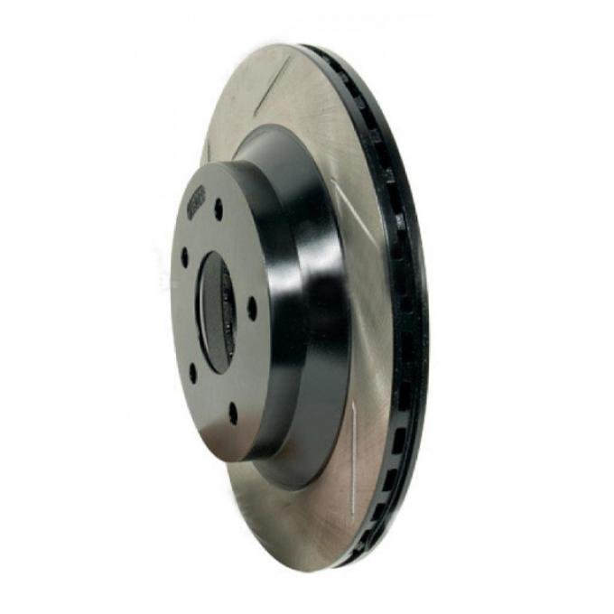 Corvette Brake Rotor, Front Right Power Slot, 1988-1995