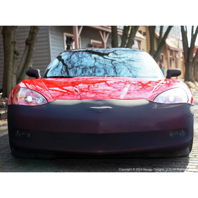 Corvette Front Bumper Mask, Black Except Z06, 2005-2013