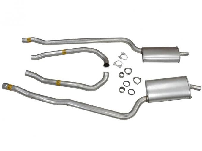 Corvette Exhaust System 327 2.5 Inch, Separate Secondary Pipe and
