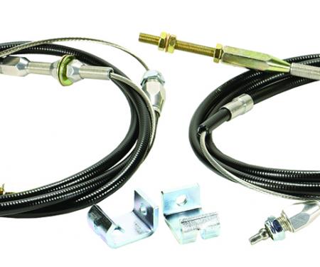 Universal Park Brake Cable Kit, For use with Rear Disc Brake Conversion Kit 4868936