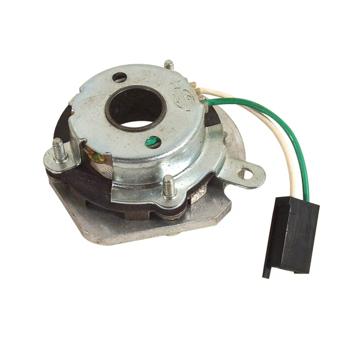 Corvette Distributor Pole Piece, With Plate, 1982-1991