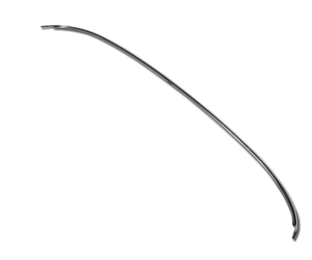 Corvette Hardtop Front Molding, Stainless Steel, 1968-1975