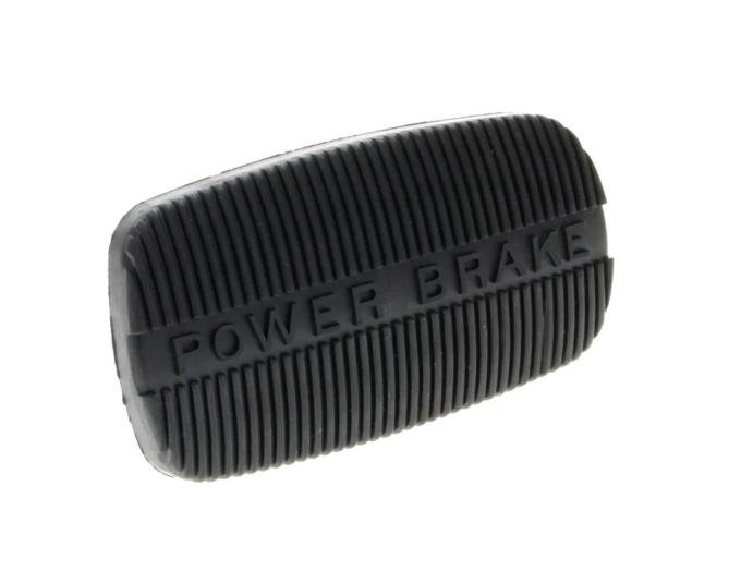 AMD Brake Pedal Pad, Power Brakes Logo, Automatic, 62-67 Chevy II X476-3958-APB
