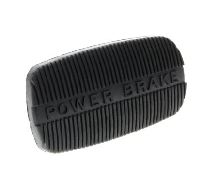 AMD Brake Pedal Pad, Power Brakes Logo, Automatic, 62-67 Chevy II X476-3958-APB