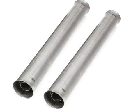 Doug's Headers 1963-82 Chevy Corvette Maximum Flow Glass Pack Muffler Slip-In for D380/D381 Long Tube Sidemount Headers D952