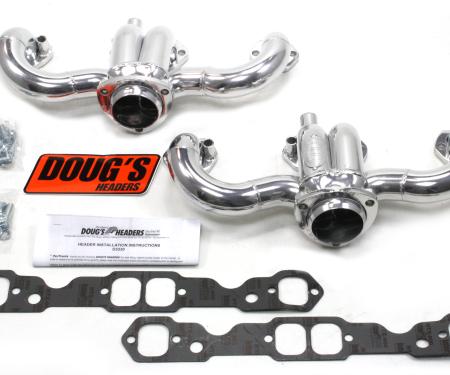 Doug's Headers 1992-96 Chevy C4 Corvette 1 3/4" Shorty Header with Metallic Ceramic Coating D3330