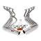 Doug's Headers 1963-82 Chevy Corvette Big Block 2 1/8" 4-Tube Full Length Sidemount Header D381