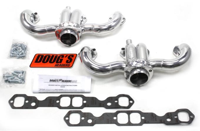 Doug's Headers 1992-96 Chevy C4 Corvette 1 3/4" Shorty Header with Metallic Ceramic Coating D3330