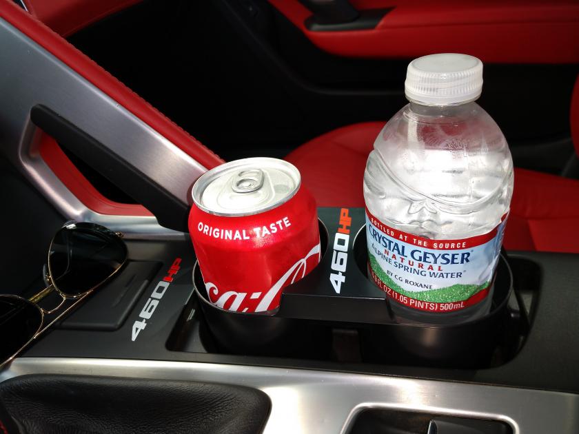 Stop Flop C7 Cup Holder, with 650HP Logo | Corvette Depot
