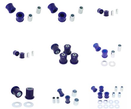 SuperPro 1984-1988 Chevrolet Corvette Suspension Bushing Kit KIT1001K