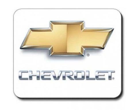 Chevrolet Mouse Pad, Gold Bowtie