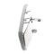 AMD Inside Rear View Mirror, 8" Stainless with Day-Night, 67-68 Camaro Firebird Nova X645-3067-1