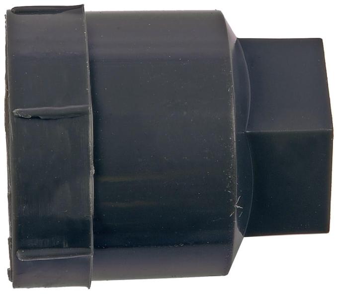 Corvette Lug Nut Cap, Gray, Plastic, 1986-1990