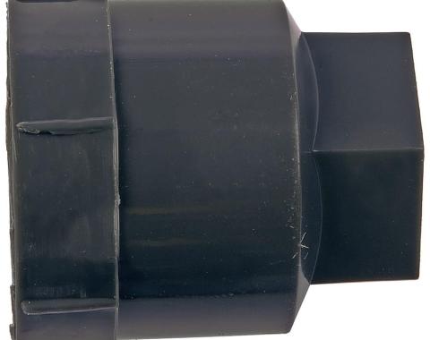 Corvette Lug Nut Cap, Gray, Plastic, 1986-1990