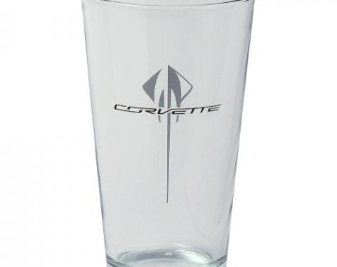 Corvette Stingray 16oz Glass