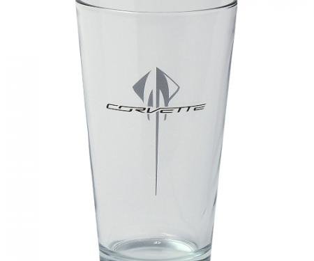 Corvette Stingray 16oz Glass