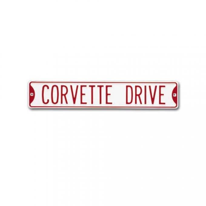 Corvette Street Sign