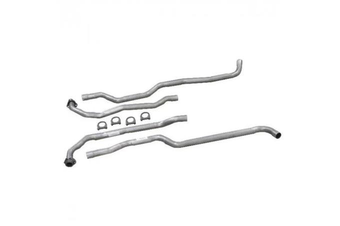 Corvette Front Exhaust Pipes, 2", 1963
