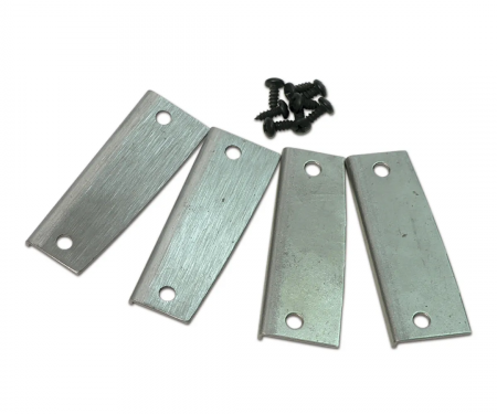 Corvette Seat Back Metal Retainers, 4 Piece Set, 1968-1978