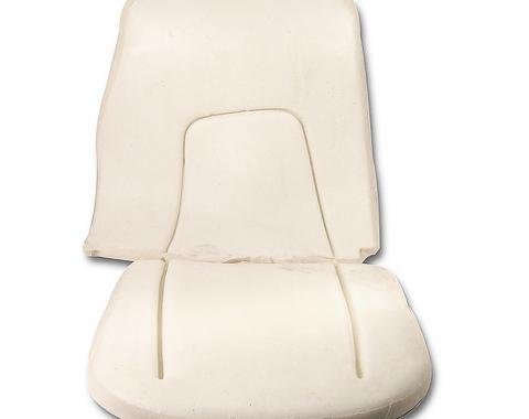 Corvette Seat Foam, 4 Piece Set, 1956-1957