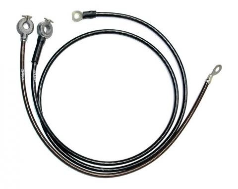 Corvette Battery Cables, 327 With Air Conditioning, 396, 1964-1965