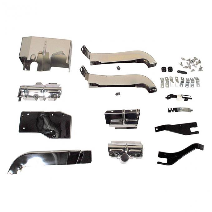 Corvette Ignition Shield Set, 350 33Pc, 1969 Corvette Depot