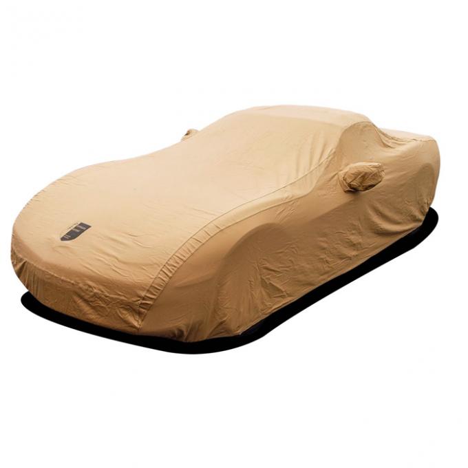 Corvette Car Cover, Premium Flannel, Tan, (Except Z06), 2005-2013