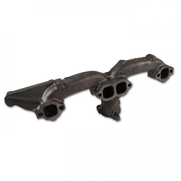 Corvette Exhaust Manifold, 2", Right, Without Fuel Injection, 19581965