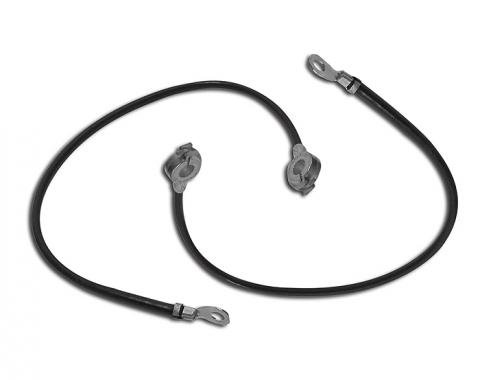 Corvette Battery Cables, 327 Without Air Conditioning, 1963-1965