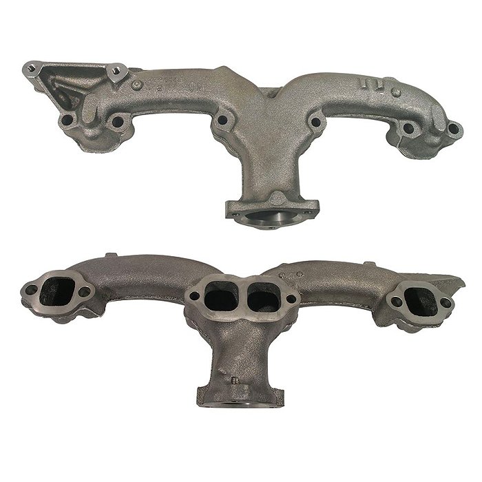 Corvette Exhaust Manifold, Left 2" 283/327, 19581963