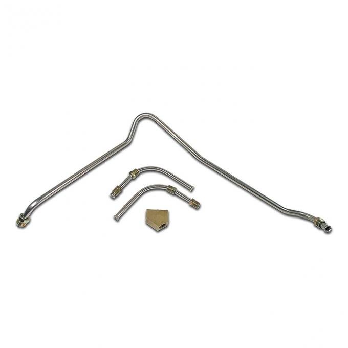 Corvette Gas Line, Stainless Steel Pump to Carb L88, 1967-1969