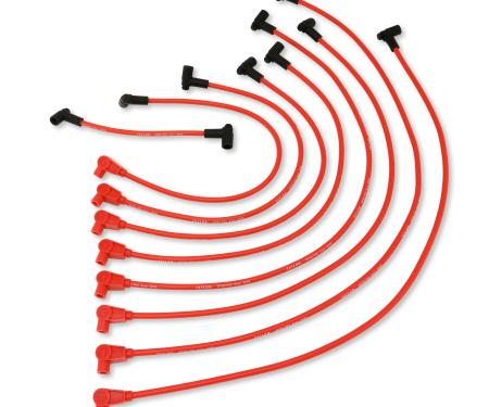 Taylor Cable 1993-97 Chevrolet Camaro Z28/Corvette/Pontiac Firebird 5.7L LT1 V8 8mm Spiro-Pro Spark Plug Wire Set, Red, 90&deg;/180&deg; Spark Plug Boot Angle 74225