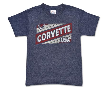 Youth Corvette USA T-Shirt
