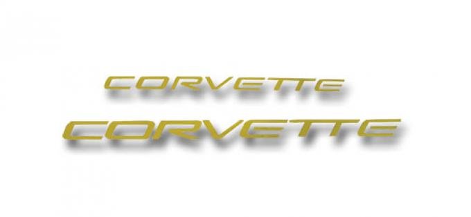 Corvette Corvette Lettering Kit, 1997-2004