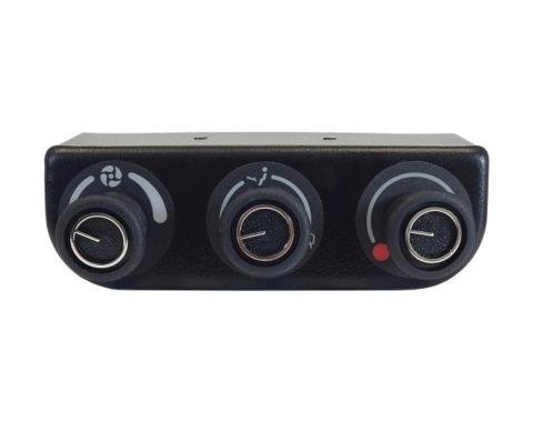 Vintage Air Gen IV & 5 3-Knob Base Under-Dash Control Panel 492050