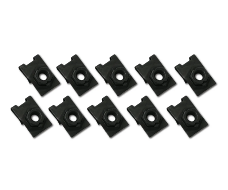 Corvette Grille J-Nuts, 10 Piece Set, 1963-1964