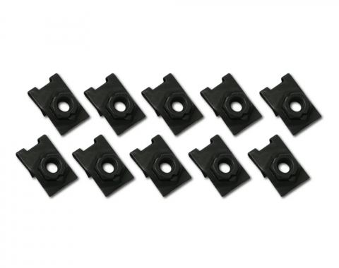 Corvette Grille J-Nuts, 10 Piece Set, 1963-1964