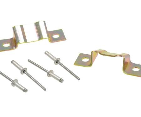 68-82 Upper Windshield Moulding Brackets To Windshield Frame - Set of 2