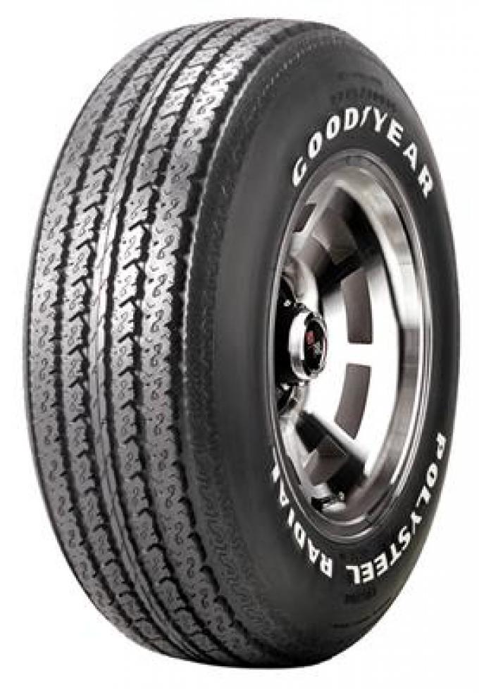 79-82 Tire - 225-70r15 Goodyear Polysteel Radial - Big Letters