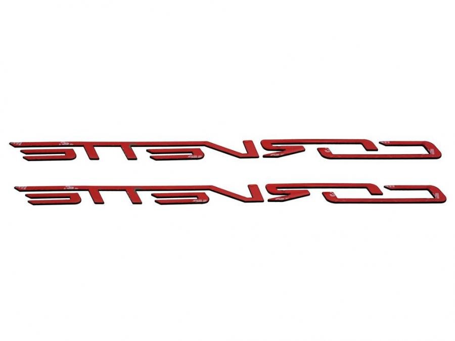 20142019 Corvette Polished Stainless Steel Fuel Rail Covers Letters