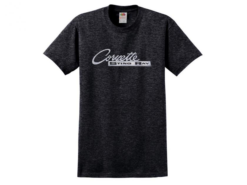 Chevrolet C2 Corvette Stingray Logo-Adult Crewneck Sweatshirt-Black