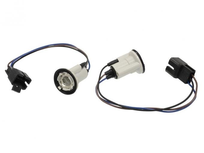 77-78 Front Parking / Turn Signal Light Socket - 1977l-78 With Wires