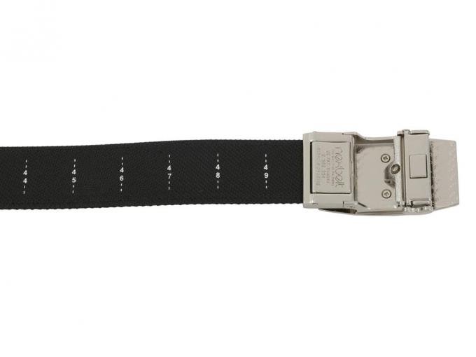 Nexbelt C4 Corvette Pewter Buckle Black Belt