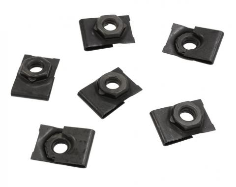 56-60 Radiator Mount J-nut - Set Of 6 ( Use With Radiators That Do Not Have The
