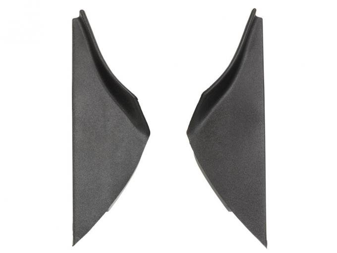 84-89 Windshield Interior Corner Moldings / Dash Pad Extensions - Pair